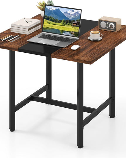 Giantex 39.5" Square Conference Table, Meeting Table for 4 People (1/2/4)