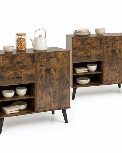 GIANTEX 31" Wooden Buffet Cabinet with Storage (1/2)