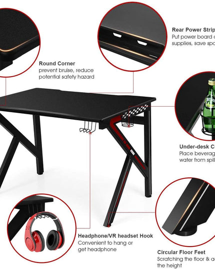 Gaming Desk, E-Sports Computer Desk Table