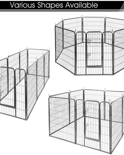Giantex 16 Panel, 48 Inch Pet Playpen