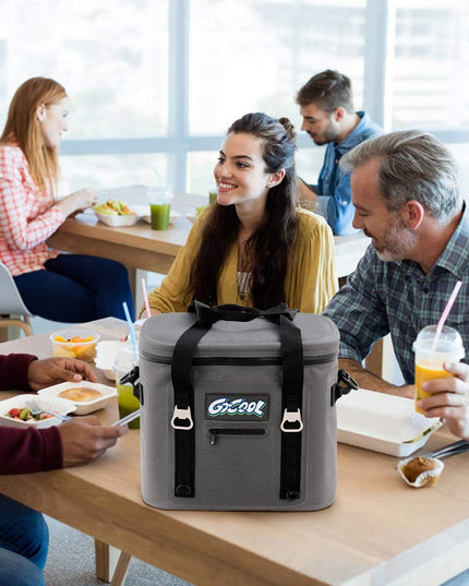 Giantex 24 Can Soft Pack Cooler Insulated Soft Sided Cooler Bag (24 Cans)