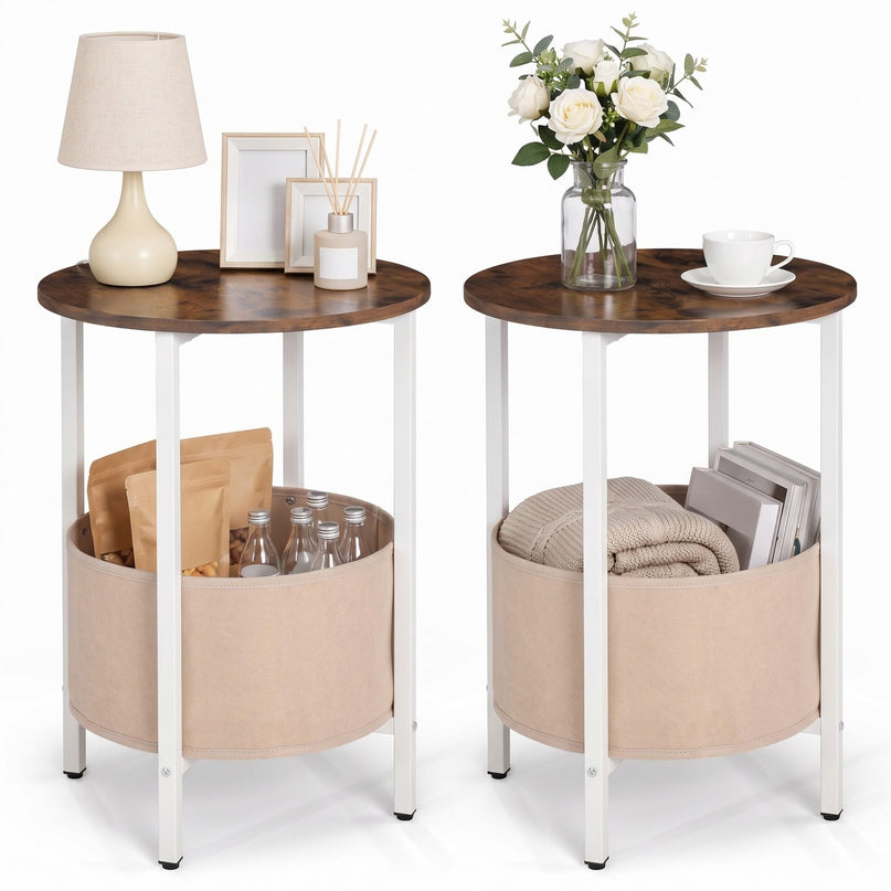 Table d'appoint ronde Giantex
