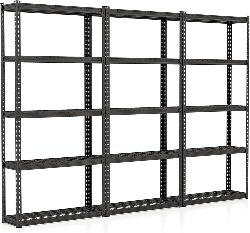 Giantex 5-Tier Storage Shelves, 35.5" x 15.5" x 72" Utility Rack Shelf