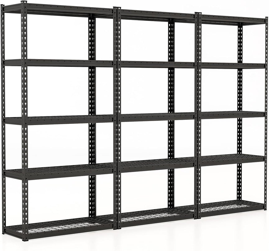 Giantex 5-Tier Storage Shelves, 35.5" x 15.5" x 72" Utility Rack Shelf