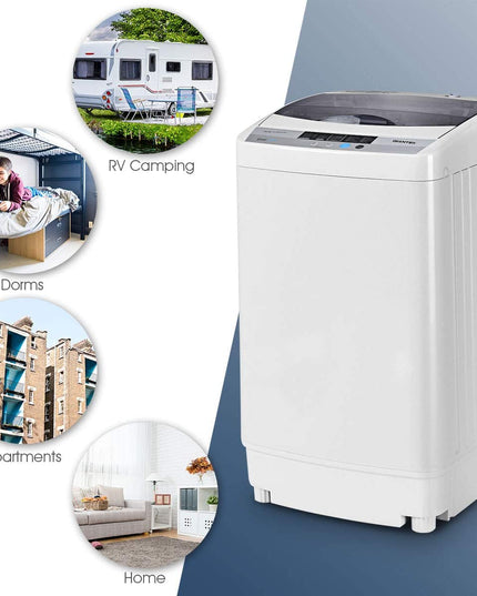 Portable Compact Washer Dryer Combo Full-Automatic Washing Machine
