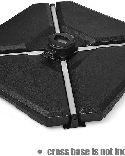 4PCS Patio Umbrella Base Weight (Triangular 33"X33") - Giantexus