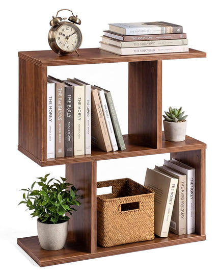 Giantex 3-Tier Geometric Bookshelf (1/2)