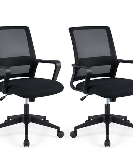 Mesh Office Chair, Mid Back Computer Desk Chair, Ergonomic Executive Chair