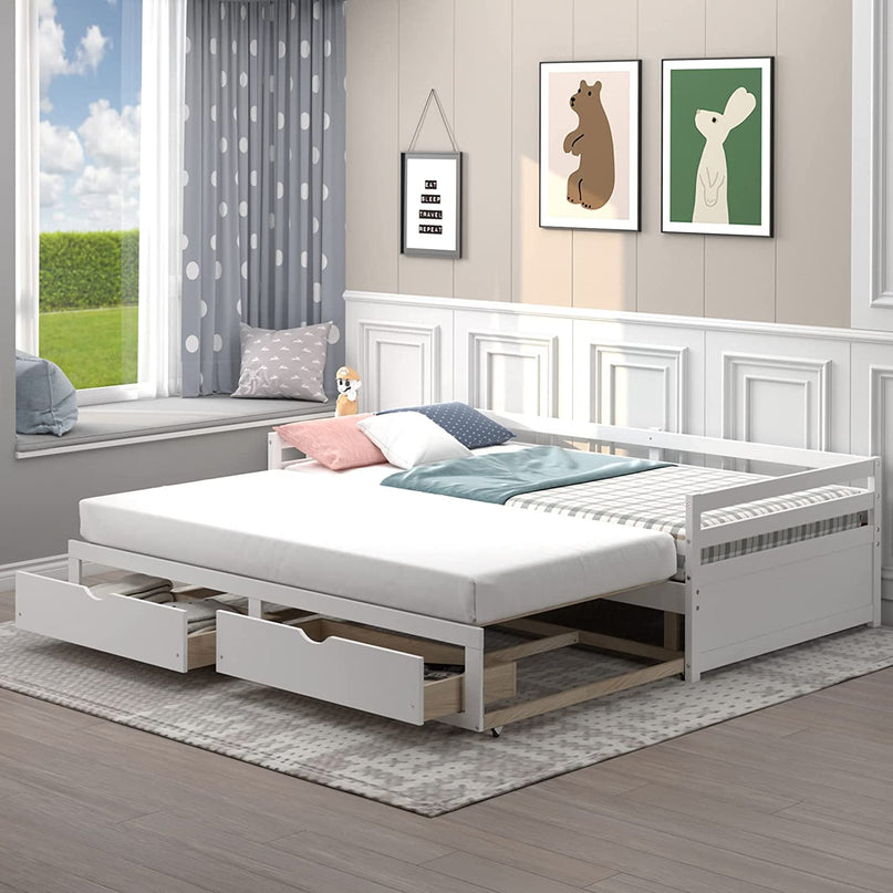 Giantex Extendable Daybed, White