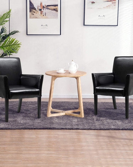 Leather Reception Guest Chairs