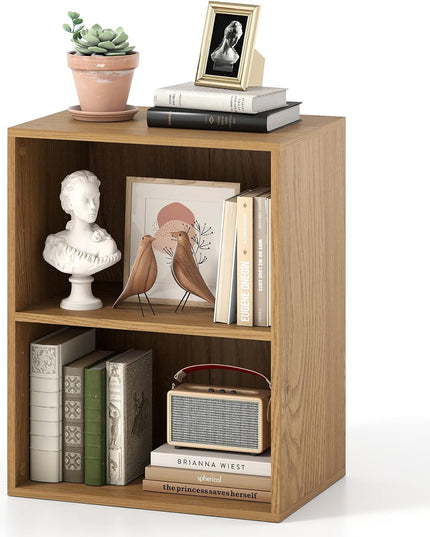 Giantex 3 Tier Bookshelf with Open Cubes for Living Room