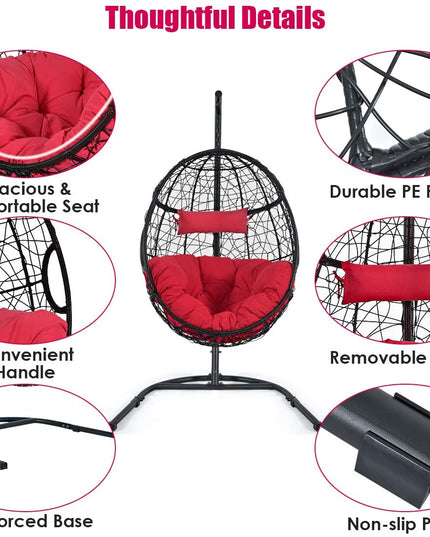 Hanging Egg Chair - Giantex