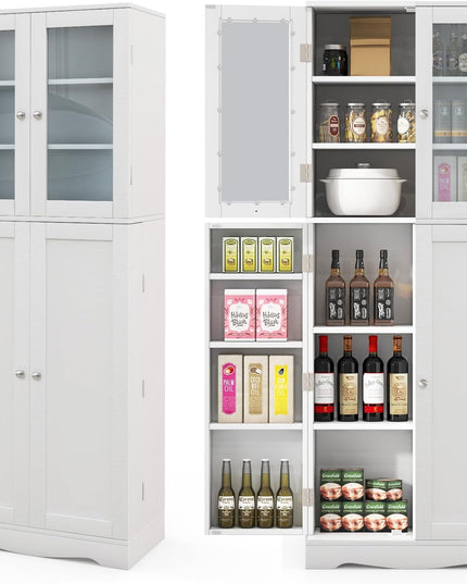 63.5" Pantry Organizers and Storage - Giantex