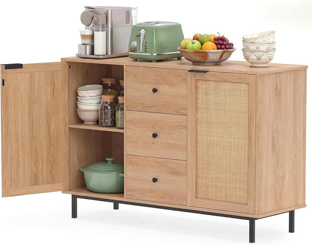Giantex 47.5" Sideboard Buffet Cabinet with Storage