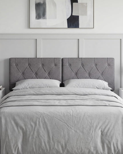 Tête de lit rembourrée Giantex pour lit double/Queen/King size