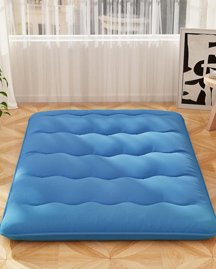 Giantex Japanese Floor Mattress, 4 Inch Futon Mattress with Washable Cover & Storage Bag