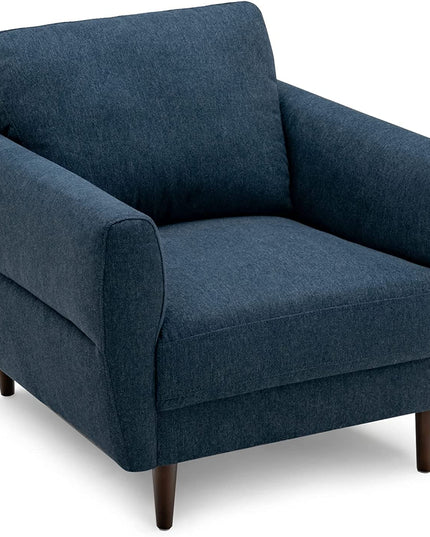 Giantex Sofa Chair, Upholstered Mid-Century Modern Accent Chair