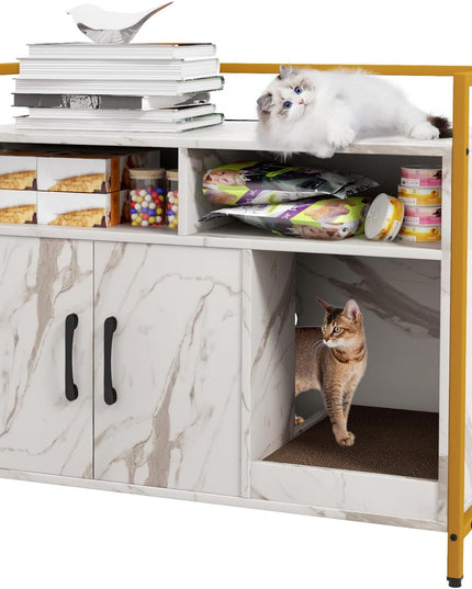 Cat Litter Box Enclosure - Giantex