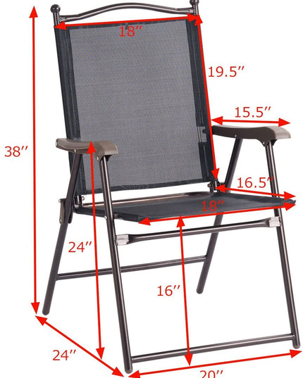 Patio Folding Chairs, Sling Chairs