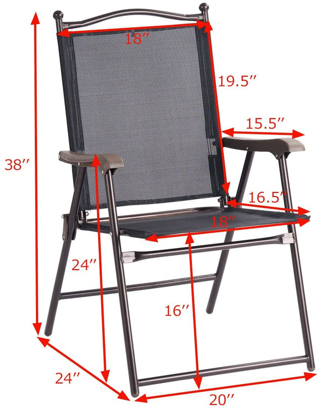 Patio Folding Chairs, Sling Chairs