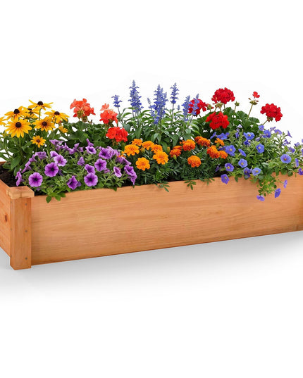 Giantex Wooden Raised Garden Bed