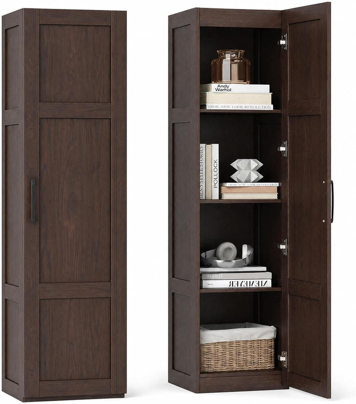 Giantex Tall Storage Cabinet for Living Room Kitchen Bathroom Laundry