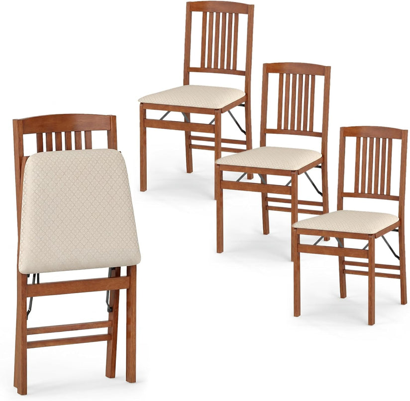 Giantex Folding Dining Chairs Set