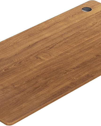 Giantex plateau de table universel en bois 55 x 28 pouces, plateau de bureau monobloc solide
