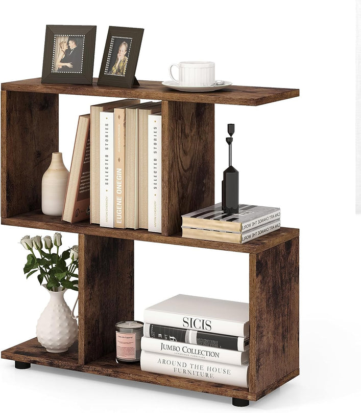 Giantex 3-Tier Geometric Bookshelf
