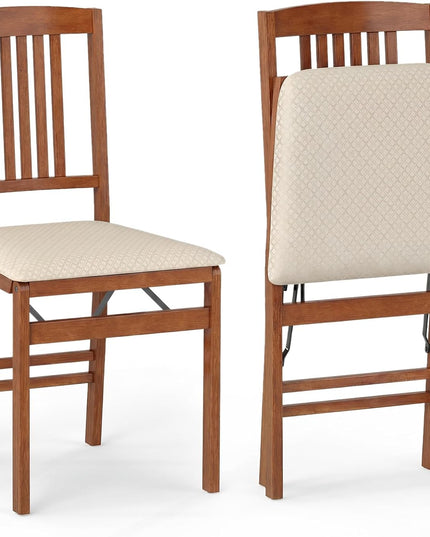Giantex Folding Dining Chairs Set