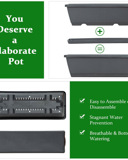 Vertical Raised Garden Bed, Elevated Planter Raised Beds with Water Drainage