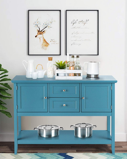 Giantex Buffet Sideboard, Wood Storage Cabinet