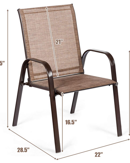 Giantex 4 Piece Patio Chairs