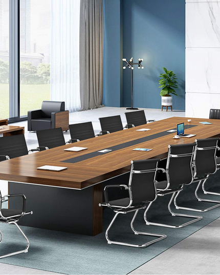 Giantex Conference Chair Set of 4 Heavy Duty PU Leather W/Protective Arm Sleeves