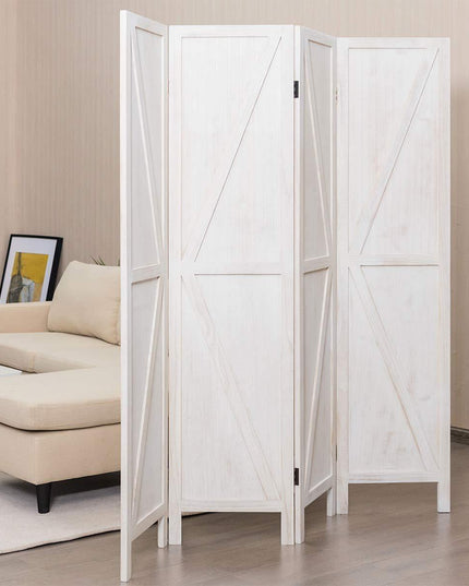 Copy of Giantex 4 Panel Folding Screen, 5.6 Ft Screen Room Divider - Giantexus