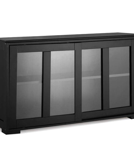 Giantex Buffet Sideboard, Wood Credenza with Sliding Doors