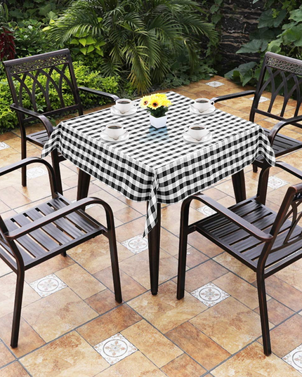 Giantex Decorative Buffalo Plaid Table Cover for Kitchen Dining Wedding Party