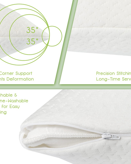 Giantex 2 Pack Shredded Memory Foam Pillows