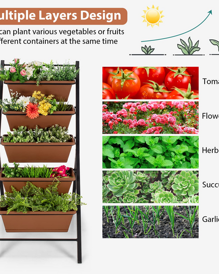 Elevated Garden Beds with Water Drainage Hole