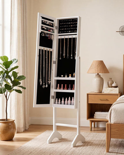 Giantex Jewelry Armoire with Full Length Mirror