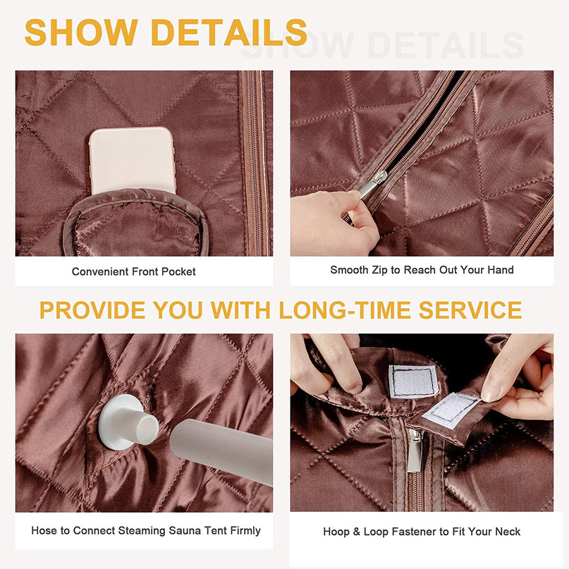 Giantex Portable Sauna 3L Personal Therapeutic Sauna Temperature & Timer Adjustable