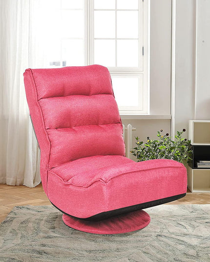 360 Degree Swivel Floor Chair, Lazy Sofa Lounge Chair - Giantexus