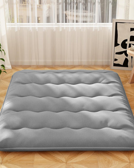 Giantex Japanese Floor Mattress, 4 Inch Futon Mattress with Washable Cover & Storage Bag
