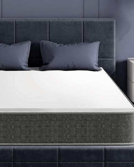 Giantex King Size White 45D Memory Sponge Memory Foam Mattress Pad Bed Topper