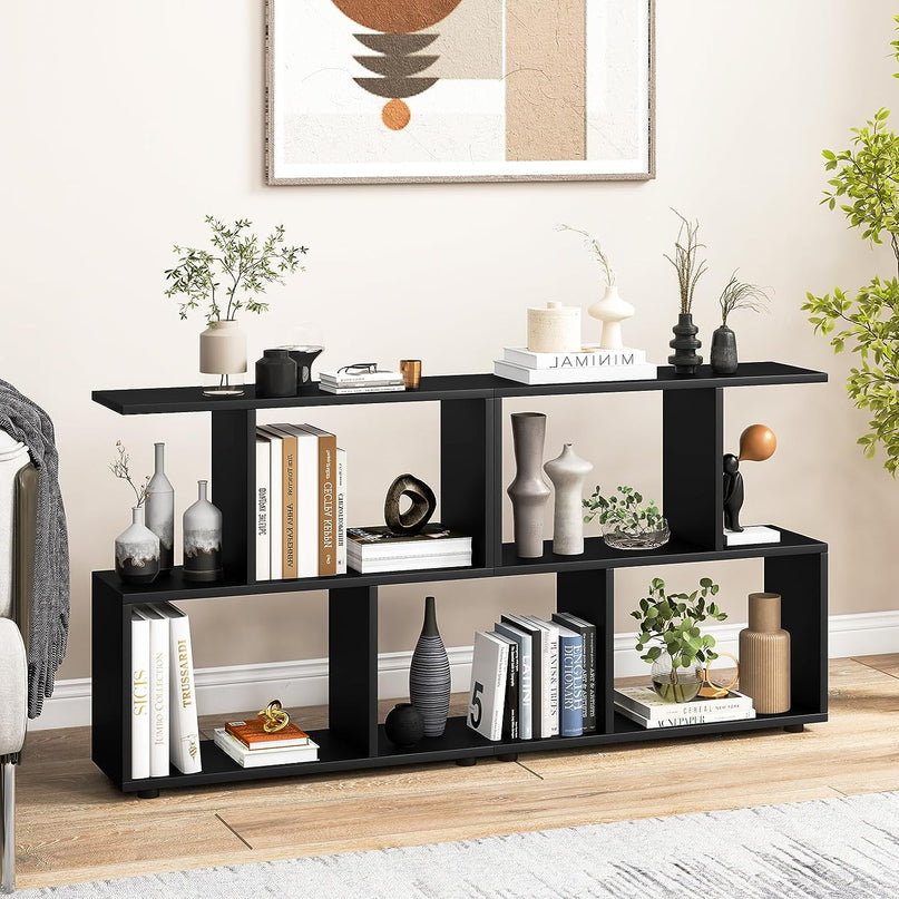 Giantex 3-Tier Geometric Bookshelf