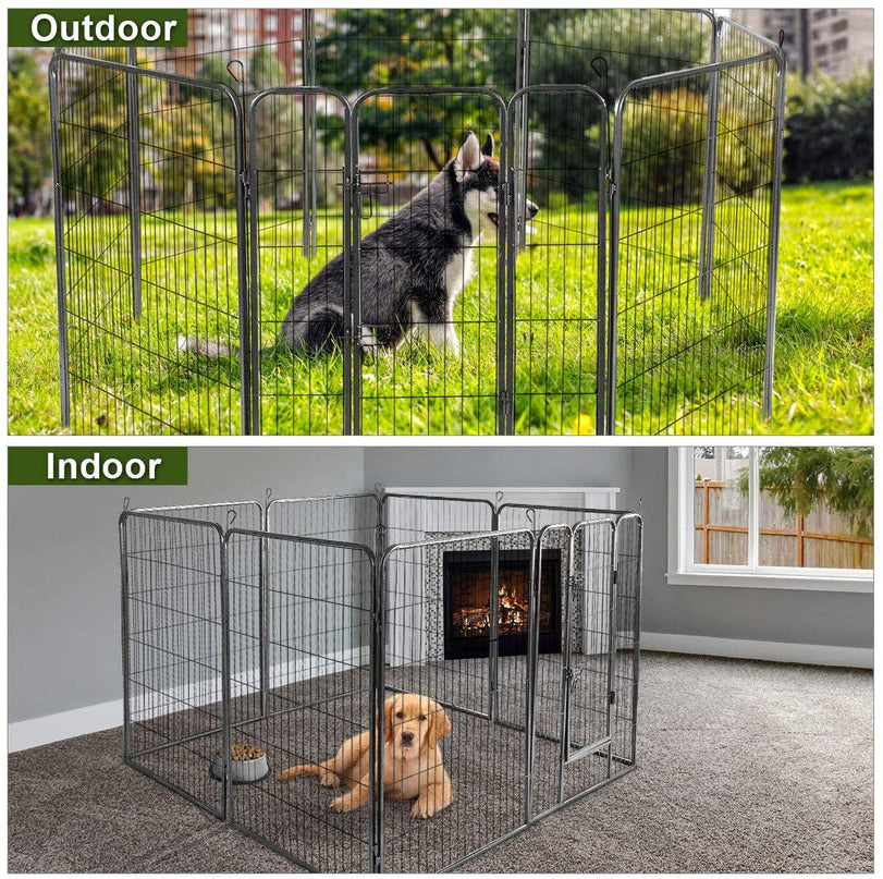 Giantex 16 Panel, 48 Inch Pet Playpen