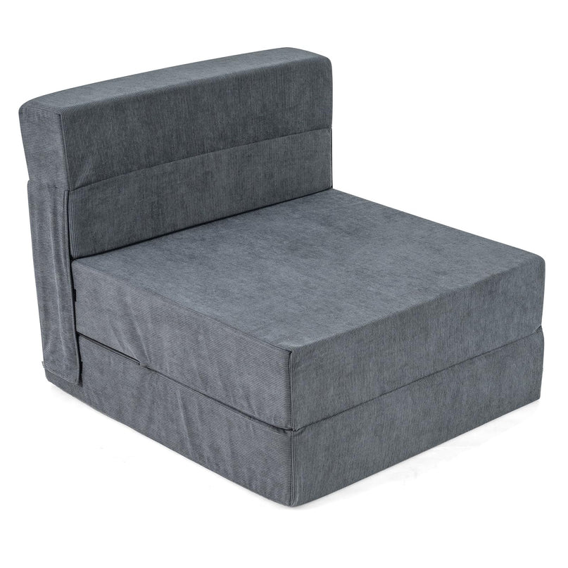 Giantex 4-in-1 Folding Sofa Bed Convertible Sleeper Chair for Adults