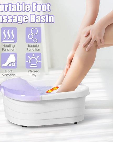 Giantex Foot Spa Bath Massager, Heated Foot Baths Machine - Giantexus