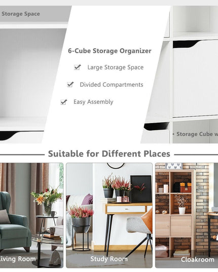 Giantex 6-Cube Storage Organizer
