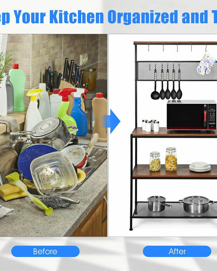 Kitchen Baker's Rack, Industrial Microwave Oven Stand